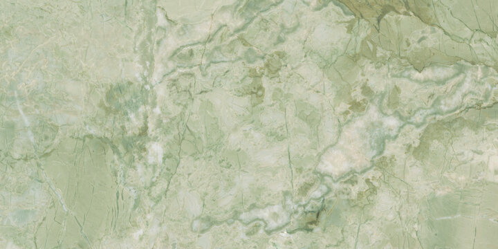 Elegant green marble texture with soft natural veins and warm earthy tones, perfect for luxury interiors, ceramic tiles, and decorative backgrounds.