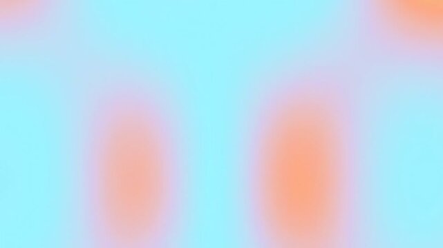 Abstract soft gradient background with pastel blue and peach orange colors.