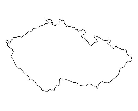 Karte von Tschechien