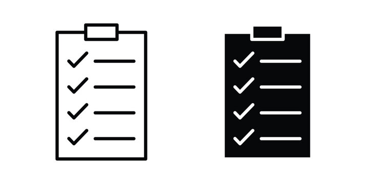 Clipboard check icon