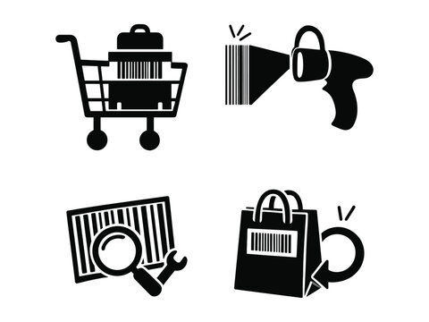 Agile software development coding sprint framework icons showing custom interface programmer process automation optimization logic and technical deployment workflow vector graphic