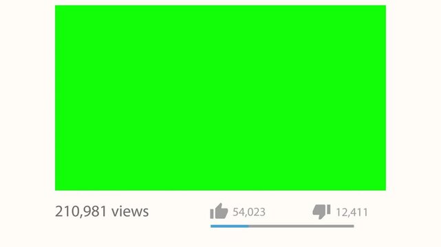 Social Media 1 Billion Views Counter Animation with Like Button and Viral Engagement UI