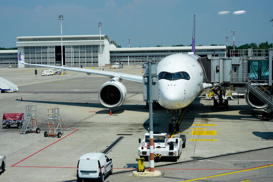 airplane at airport