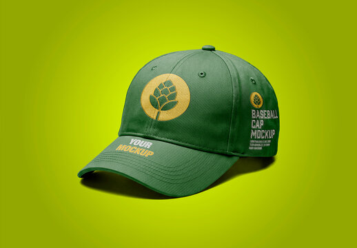 Baseball Cap Isolated Mockup