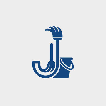 Blue Plumber Tool Logo Design.