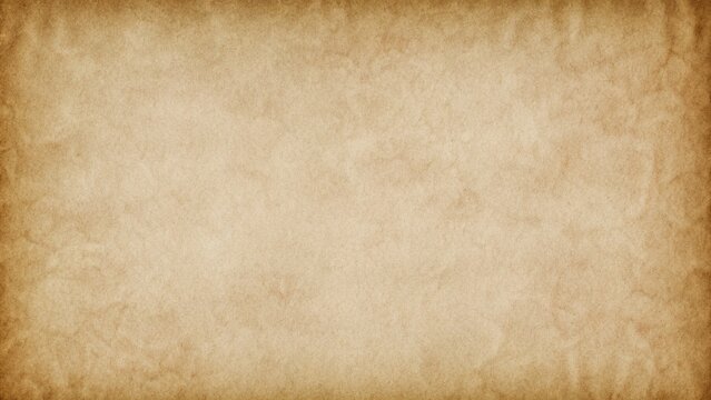 Vintage old paper texture with aged brown surface, distressed antique parchment background featuring natural fibers and authentic weathered details for retro design and creative projects