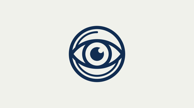 Eye Icon Graphic Design Element.