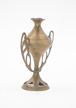 Traditional Surma Powder in a kohl container or kohl vial . It is a traditional, small decorative box or vial used to store and apply surma.