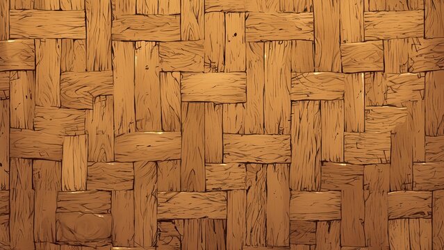 寄木細工の木目テクスチャ ナチュラルなウッド背景素材
