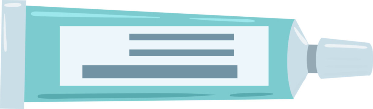 Tube containing toothpaste or cream for oral hygiene and personal care