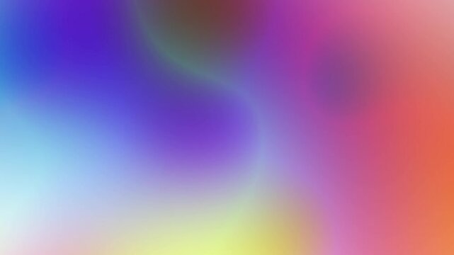 High contrast multicolored gradient motion loop with a glowing yellow beam over deep blue and purple. A powerful dynamic abstract backdrop ideal for modern product presentations and headers