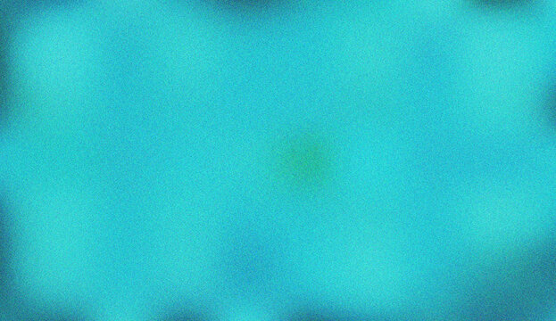 Calm teal cyan hue presenting a soft vignetting effect and delicate uniform noise for graphic design