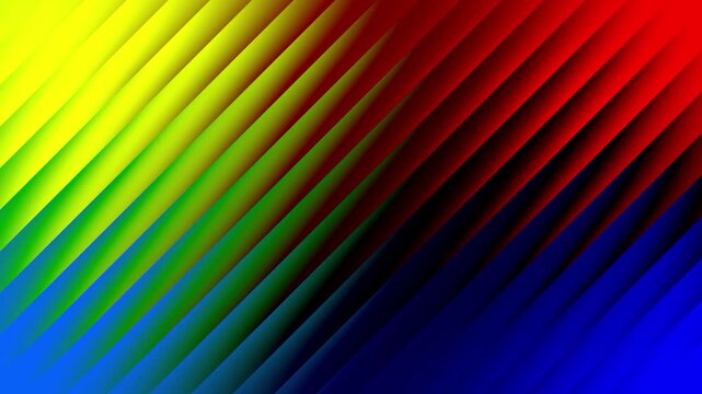  gradient curve waves flowing. Abstract 3d background. Seamless looping. 4k animation video 