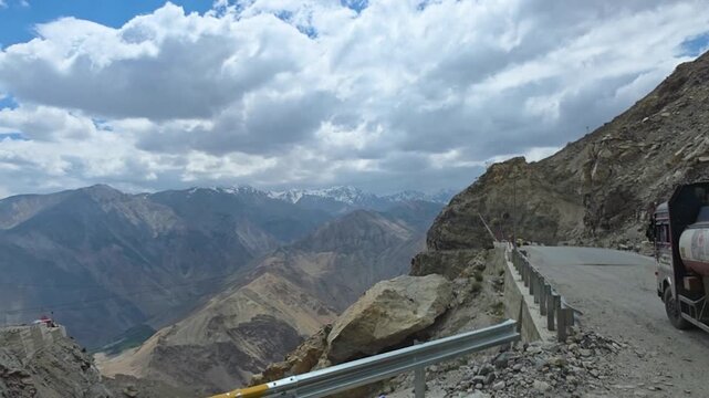 Exploring the Himalayan Landscape by Road
