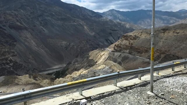 Traveling Through the Himalayan Mountain Roads