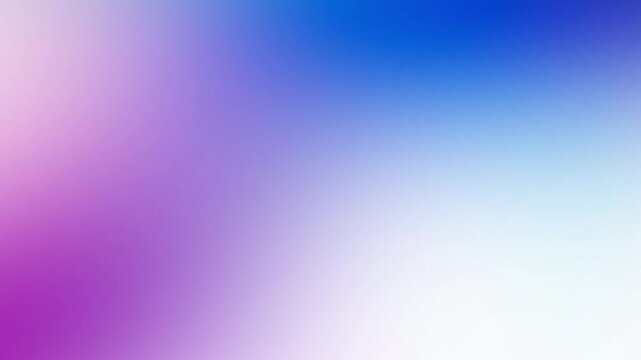 Soft pastel blue and purple fluid gradient motion loop with subtle illumination. A clean futuristic liquid backdrop perfect for professional presentation openings and website headers