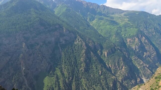 Green Mountain Slopes of Lahaul Valley
