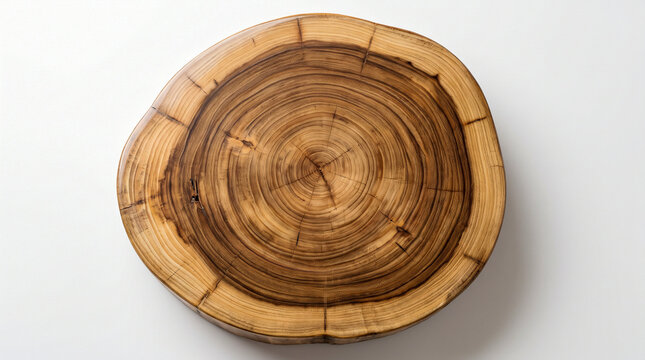 Tronco de madera natural con textura detallada para decoraci&oacute;n y conceptos ecol&oacute;gicos.