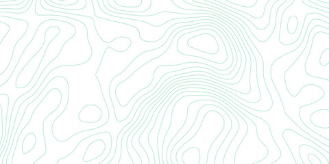 Abstract design with seamless pattern with lines topographic map. geographic mountain relief. retro topographic map. geographic contour map paper texture. terrain path isolated on a background. © Arte Acuático