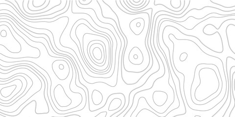 Abstract design with seamless pattern with lines topographic map. geographic mountain relief. retro topographic map. geographic contour map paper texture. terrain path isolated on a background. © Arte Acuático