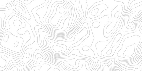 Abstract design with seamless pattern with lines topographic map. geographic mountain relief. retro topographic map. geographic contour map paper texture. terrain path isolated on a background. © Arte Acuático
