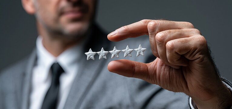 In a business setting, a 3-star customer rating highlights challenges with reputation, trust, and service quality.
