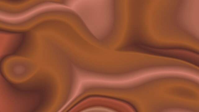 Organic Clay Earthenware Texture Warm Terracotta And abstract background Smooth Desert Sand Fluid Mud Marbling Pattern Loop