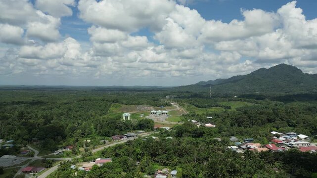 The village serves as a significant entry point through the Biawak ICQS (Immigration, Customs, Quarantine, and Security) Complex. This is a major route for cross-border travel to Aruk in the Sambas.