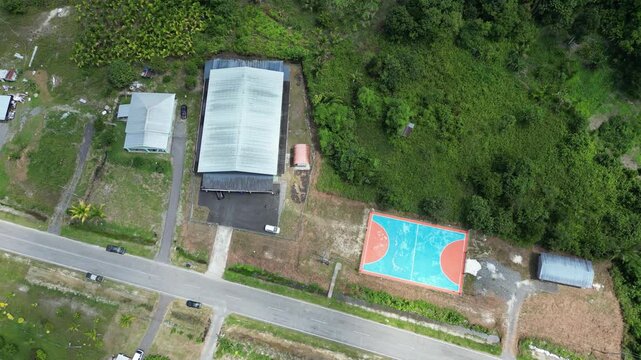 The village serves as a significant entry point through the Biawak ICQS (Immigration, Customs, Quarantine, and Security) Complex. This is a major route for cross-border travel to Aruk in the Sambas.