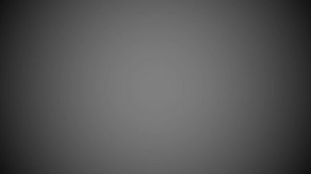 Radial gray gradient background with subtle flickering motion transition effect.