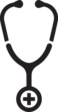 Doctor Stethoscope Diagnostic Vector Icon