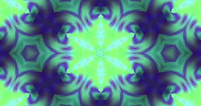 Seamless Abstract Colorful Kaleidoscope Background