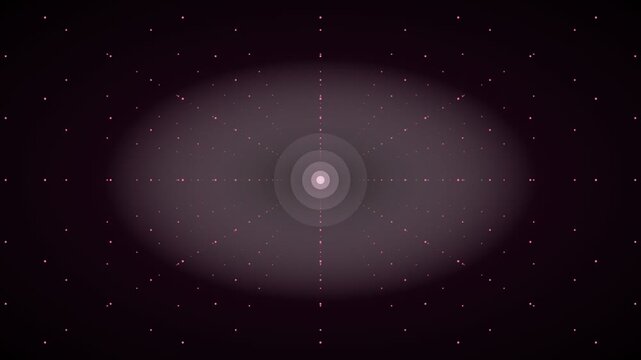 Pink data grid tunnel abstract technology background, digital network motion loop