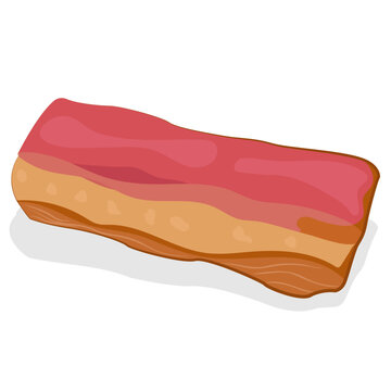 Tompouce sweet Dutch treat vector.