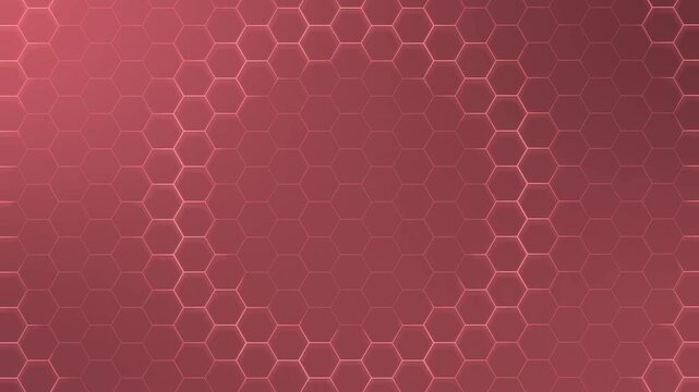Gradient background with subtle hexagon grid pattern background animation, modern abstract texture suitable for design