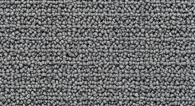 Close up of gray fabric texture with thick plush pile