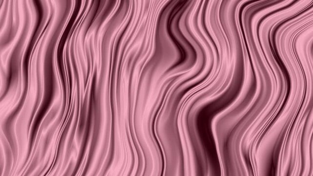 Delicate Pastel Rose Quartz Silk Drapery Smooth abstract background Flowing Satin Blush Pink Fabric Fold Currents Loop