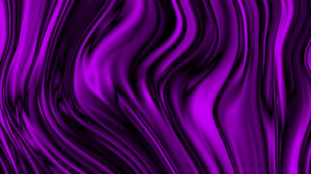 abstract background Gothic Dark Royalty Banner Glowing Bright Amethyst Purple Satin Fabric Ribbon Currents Loop