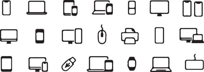 Transportation Vehicle Icon Set with Car Bus Truck Train Taxi Van Symbols Vector Illustration for Web Business Internet Design and Travel Applications © ROMA