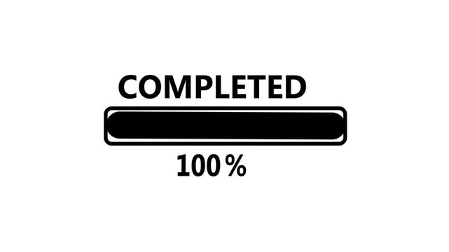 Loading progress bar with 67 percent completion on white background  digital interface element for software or website  loading animation