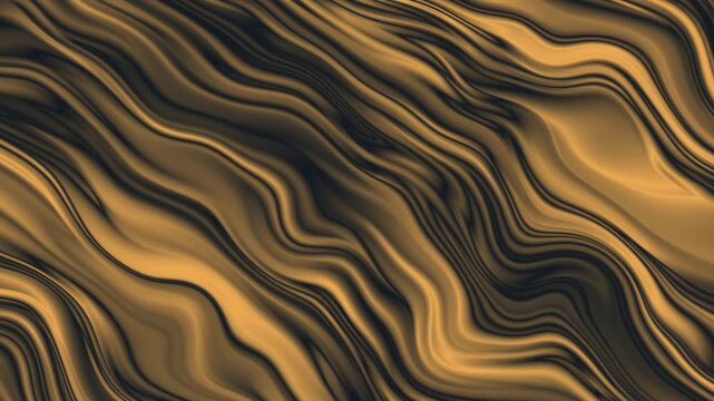 Sophisticated Tiger Eye Gemstone Abstract Pattern Dark Amber And Deep Obsidian Mineral Ripple Loop abstract background