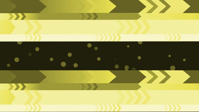 Abstract geometric background with layered horizontal arrows animation