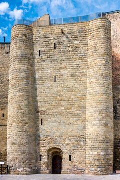 Quadrangular Tower Medieval Keep Icheri Sheher Baku