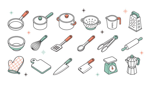 Kitchen Utensils and Tools.