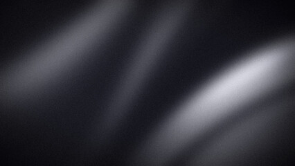 Fototapeta premium Dark black gray grainy abstract background with blurred gradient