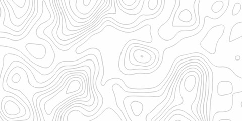 White abstract wave paper spiral area world topography map curved reliefs design. geographic contour map elevation mapping artwork with soft grey lines wallpaper background. © MOHART PARK