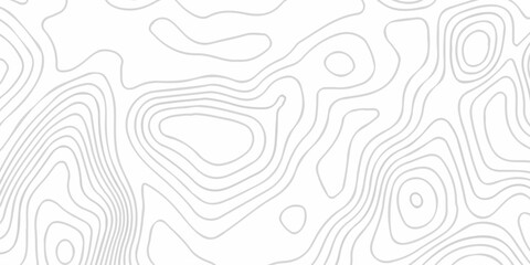 White abstract wave paper spiral area world topography map curved reliefs design. geographic contour map elevation mapping artwork with soft grey lines wallpaper background. © MOHART PARK