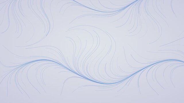 Animated Soft Pastel flow field lines background weaving loop
