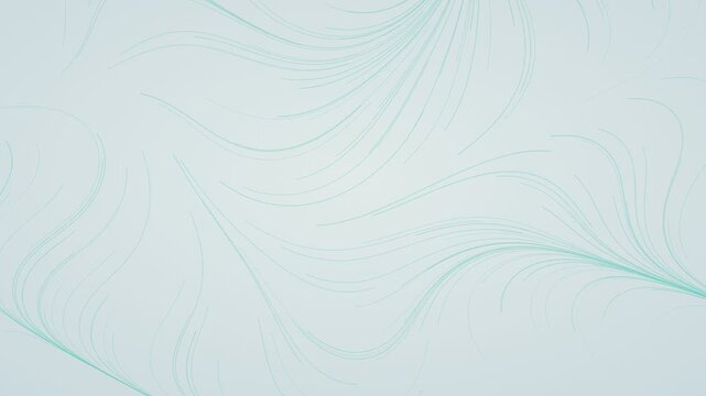 Animated Soft Pastel flow field lines background flowing loop