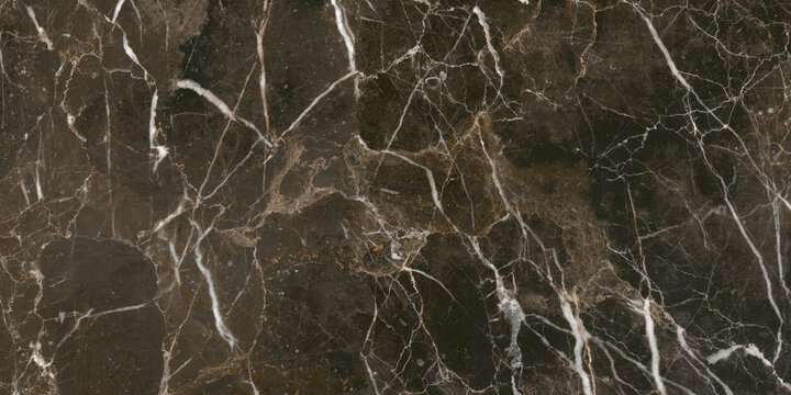 Dark color marble texture, emperador marble surface background.Brown marble background	